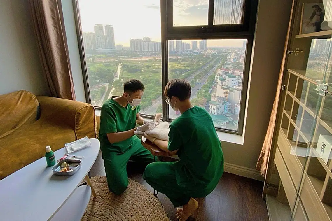 điều trị thú y tại nhà